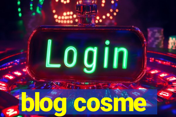 blog cosme