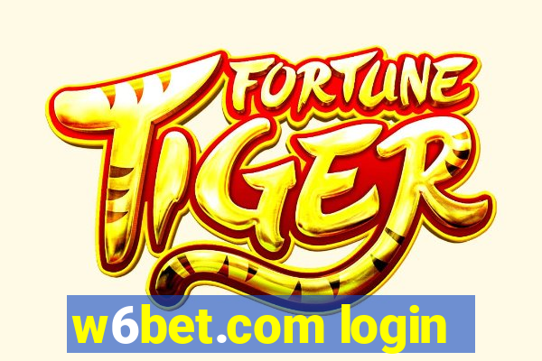 w6bet.com login