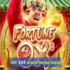 cbf 365 plataforma login