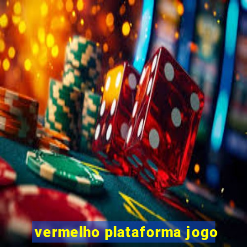 vermelho plataforma jogo