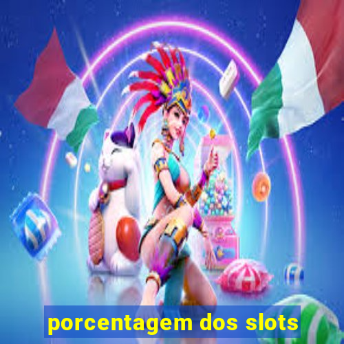 porcentagem dos slots