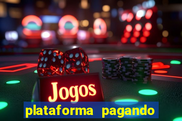 plataforma pagando no cadastro slots