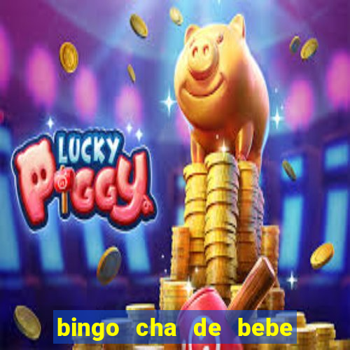 bingo cha de bebe cartelas para imprimir