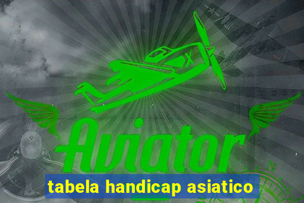 tabela handicap asiatico