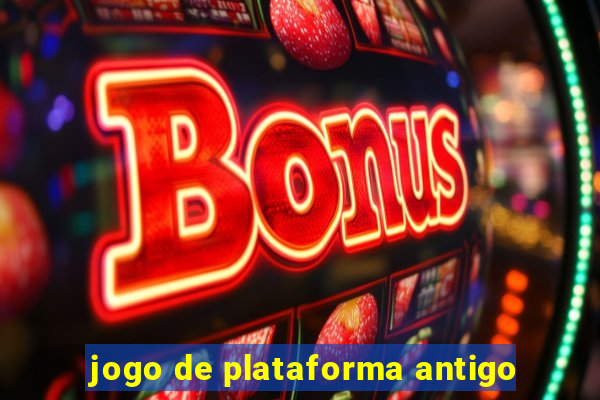 jogo de plataforma antigo