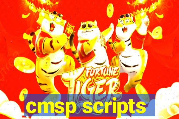 cmsp scripts