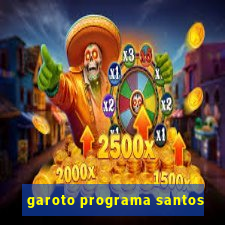 garoto programa santos