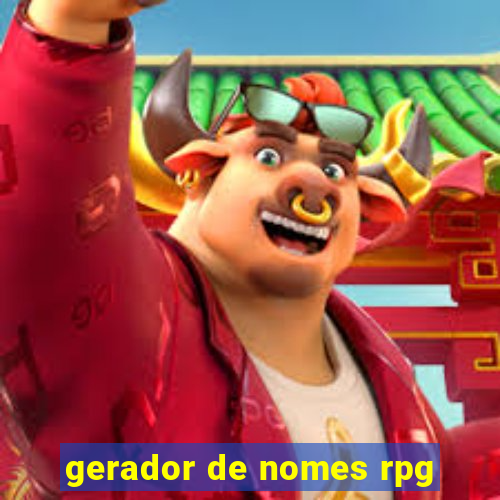 gerador de nomes rpg