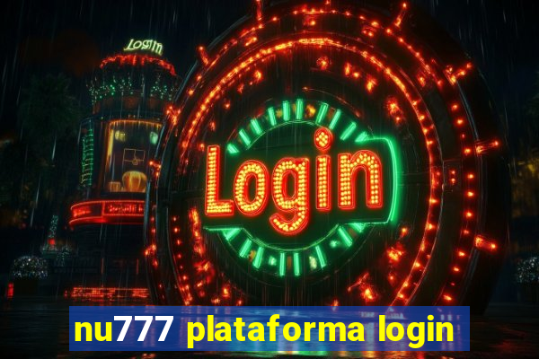 nu777 plataforma login