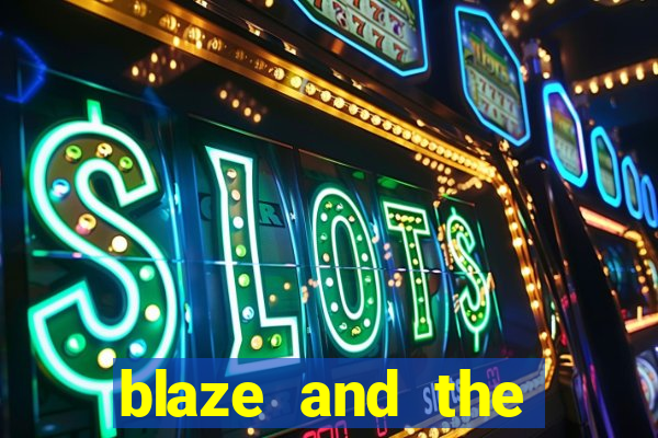 blaze and the monster machines logo font