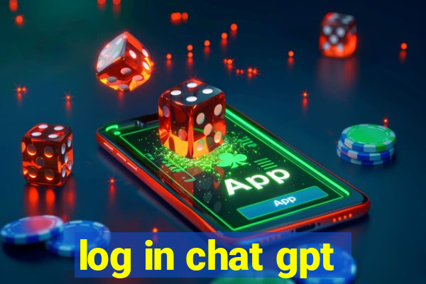 log in chat gpt